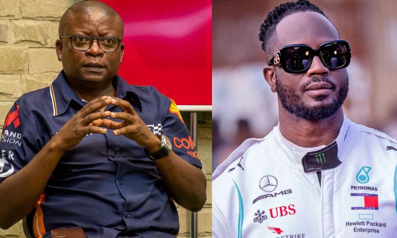 Eddie Sendi and Bebe Cool