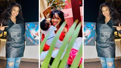 Netizens beg Sasha Ferguson for a face reveal of Cairo Mugume/Instagram