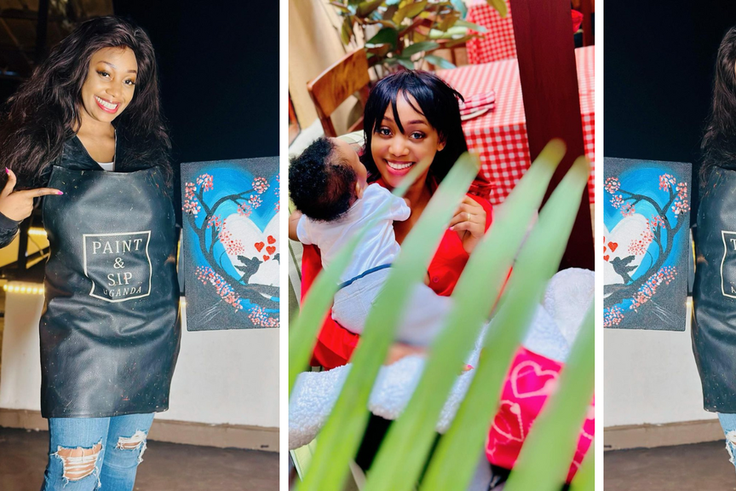 Netizens beg Sasha Ferguson for a face reveal of Cairo Mugume/Instagram