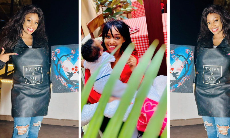 Netizens beg Sasha Ferguson for a face reveal of Cairo Mugume/Instagram
