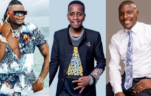 Pallaso, MC Kats and Julius Kyazze