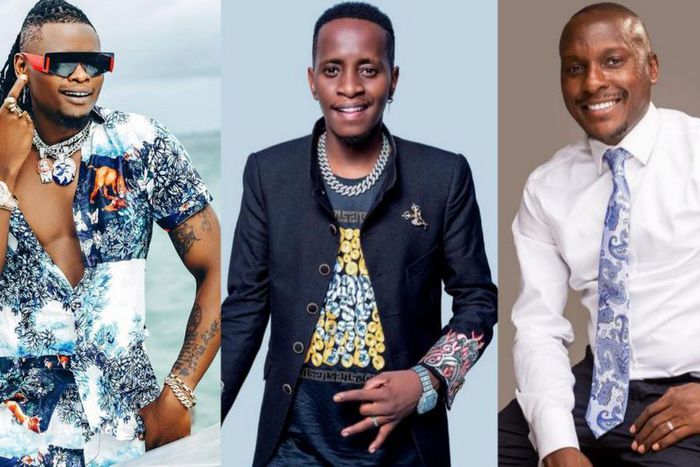 Pallaso, MC Kats and Julius Kyazze