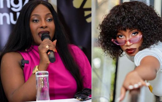 Iryn Namubiru and Sheebah Karungi