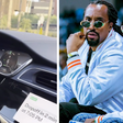 Chameleone takes chance in backseat of self-driven Google car, Navio hypes him/Instagram