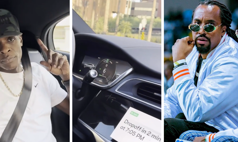 Chameleone takes chance in backseat of self-driven Google car, Navio hypes him/Instagram