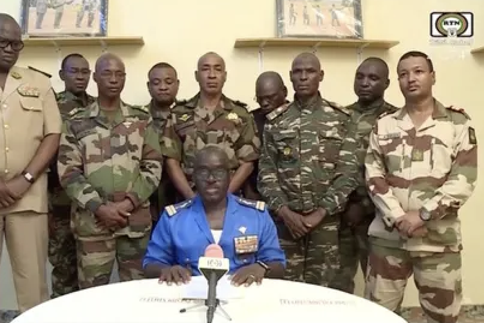 Niger Millitary announces coup [Guardian]
