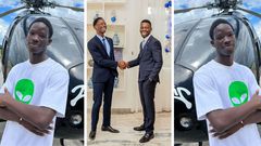 Solomon Kampala wasn't allowed to be taller than Bobi Wine before 2023/Instagram