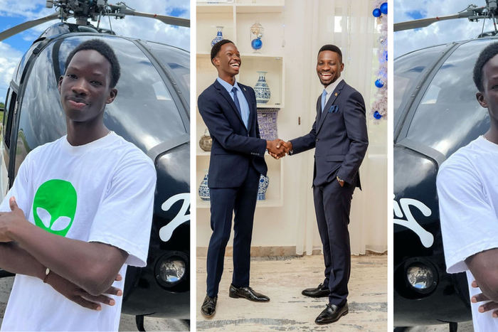 Solomon Kampala wasn't allowed to be taller than Bobi Wine before 2023/Instagram