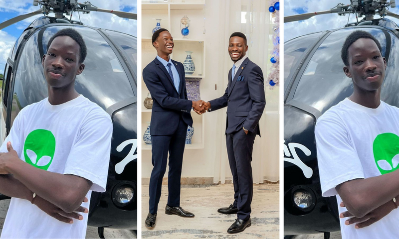 Solomon Kampala wasn't allowed to be taller than Bobi Wine before 2023/Instagram