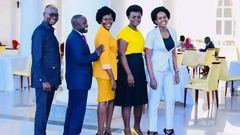Minister Nyamutoro with her friends ahead of the big day