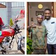 Bobi Wine gifted a new bike to Rozio from Isingiro