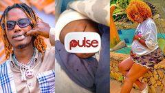 Feffe Bussi, baby and Karole Kasita