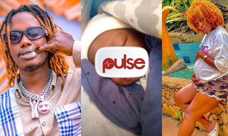 Feffe Bussi, baby and Karole Kasita
