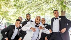 Groom and groomsmen/Courtesy/DesiraeMonroe