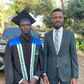 Bobi Wine and his graduating askari Sherif Higenyi