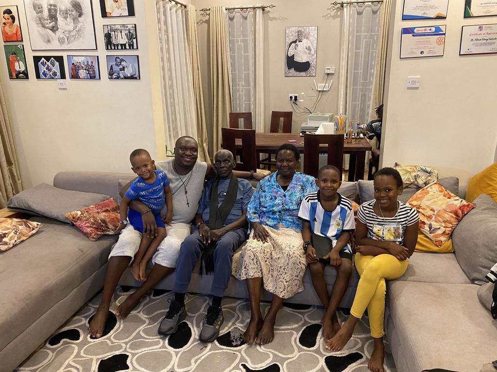 Salado says his father spent his last days with him