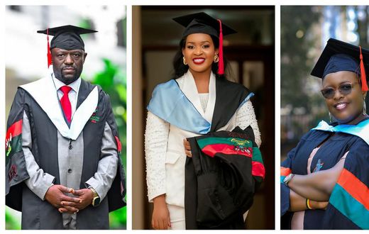 Fred Nyanzi, Ruth Kirabo Nyeko and Doreen Nyanjura are among the opposition figures that graduated f