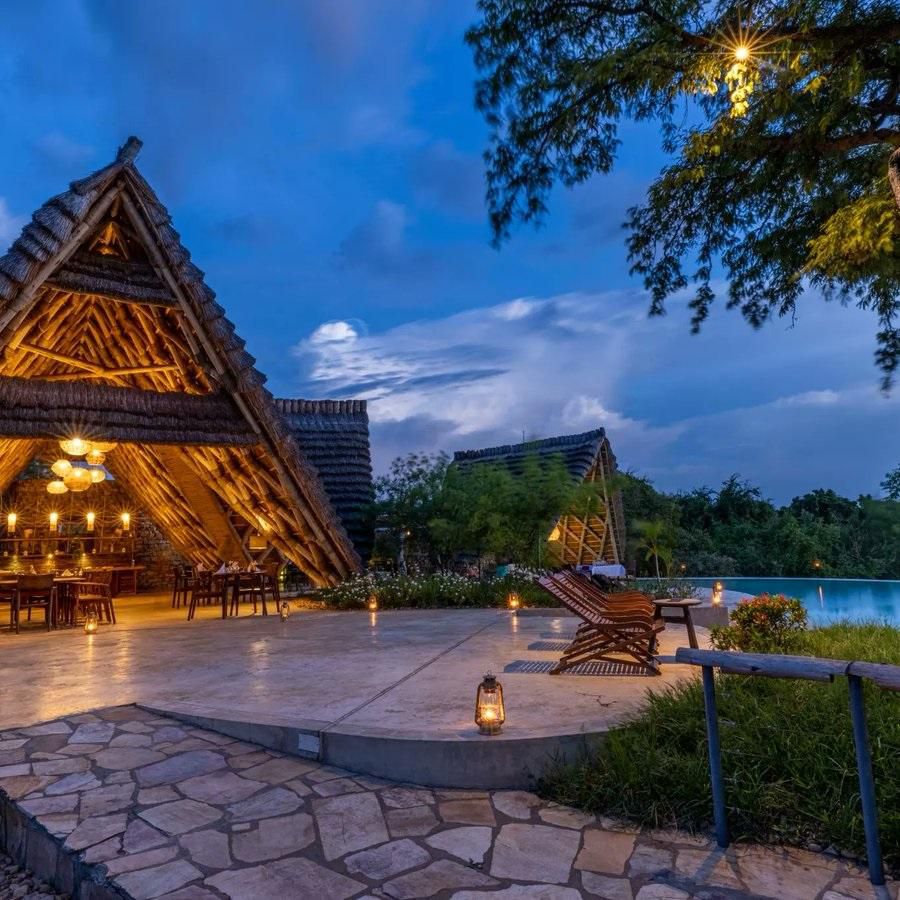 The lodge’s eco-friendly approach extends to its operations
