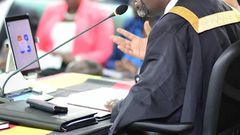 Tayebwa during plenary