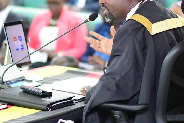 Tayebwa during plenary