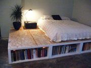 Consider using built-in storage in the bed, drawer, sofa bed, and hidden compartments/Pinterest