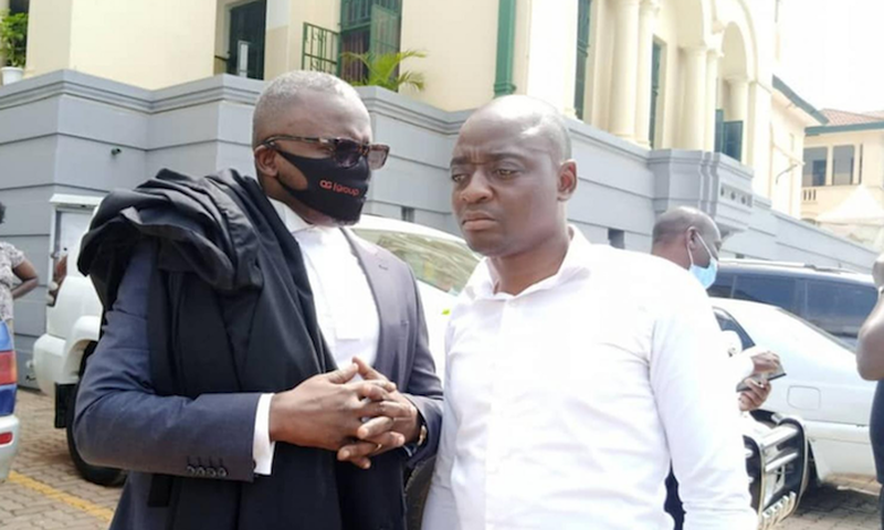 Ham-Kiggundu-with-his-lawyer-Fred-Muwema