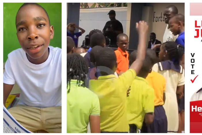 Junior Luyinda  "Kabaka Mwanga" was contesting as Head prefect before being downgraded to the Entertainment race