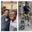 Bebe Cool and his son Alpha Thierry Ssali