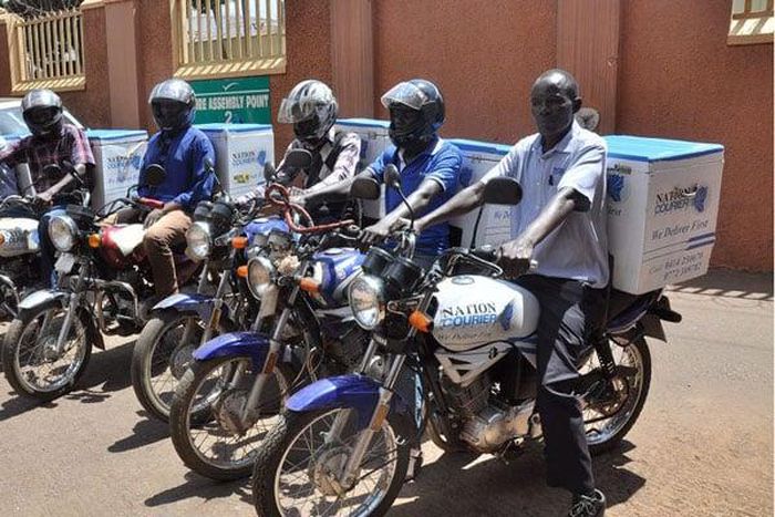 60% of courier service providers are operating without  licenses