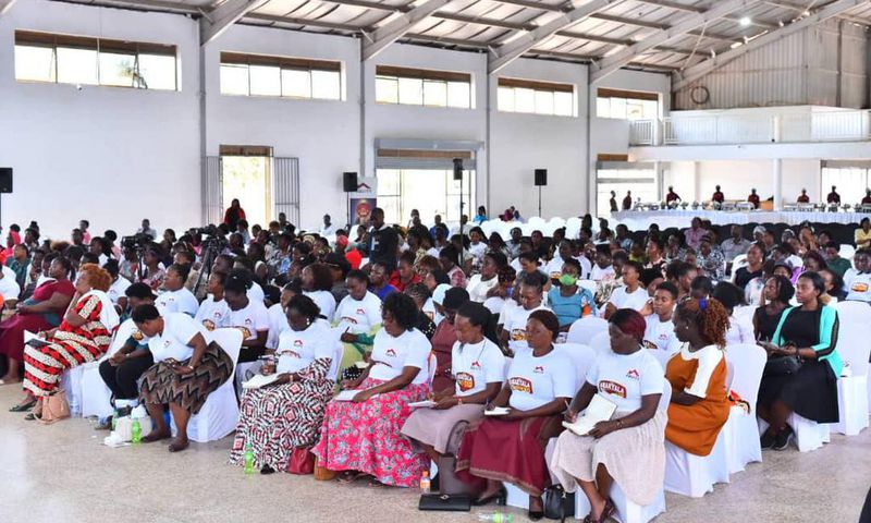 The Abakyala Ku ntikko kicked off in Kampala on Wednesday at the UMA Exhibition Hall in Lugogo