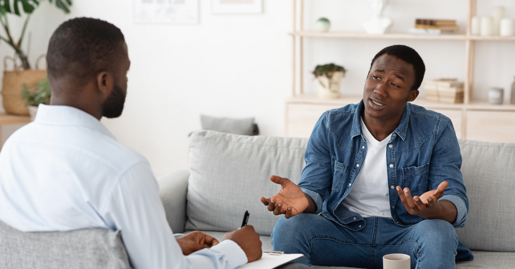 Seek professional help [BlackMen'sHealth]