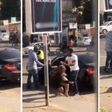 Social media erupts as woman is thrown out of Mercedes Benz in Nairobi street