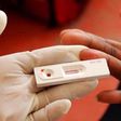 A HIV test kit
