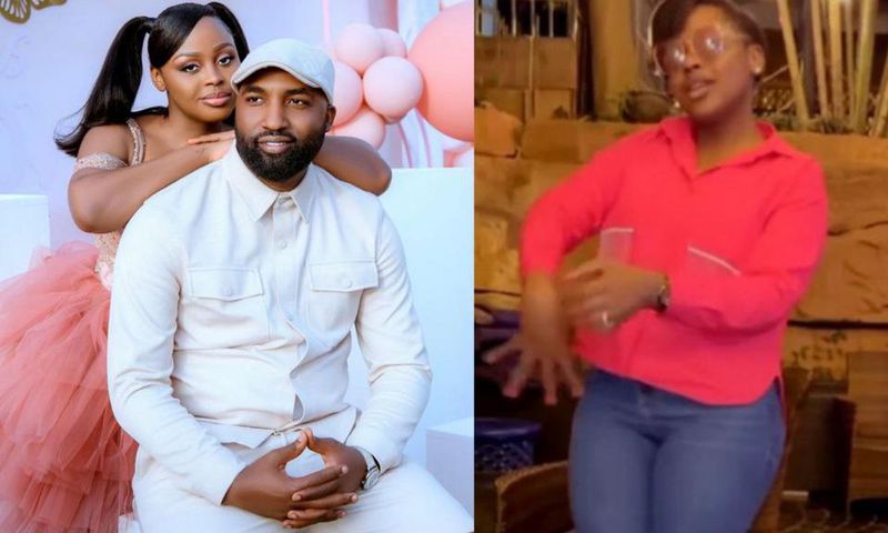 Rema and Hamza, and a screengrab from the video
