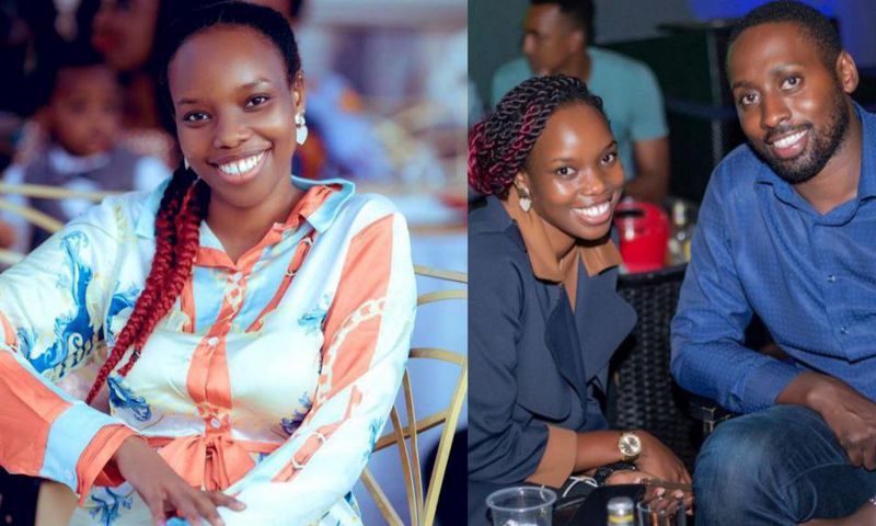 Cynthia Tumwine and her husband, Ron Kawamara