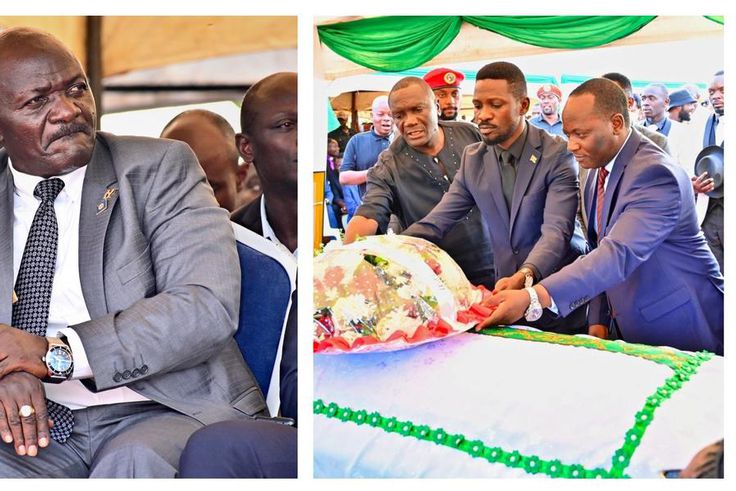 Gen Katumba Wamala took a swipe at Bobi Wine at the funeral of Kato Lubwama