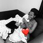 Flavia Tumusiime with her twins