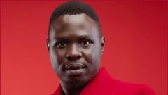 Francis Butebi Zaake, the member of parliament Mityana Municipality