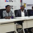 Sylvia Mwebesa Kajubi, the Deputy Principal ITC along with FSME's John Walusimbi and Evelyn Nkalubo, the CEO of SWICO