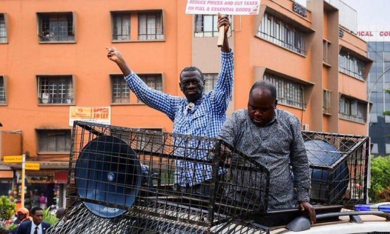 Besigye has been raising hackles over the rising commodity prices
