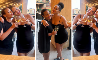 A black dress isn't a girl's only best friend - Daniella Atim enjoys Rwanda/Instagram