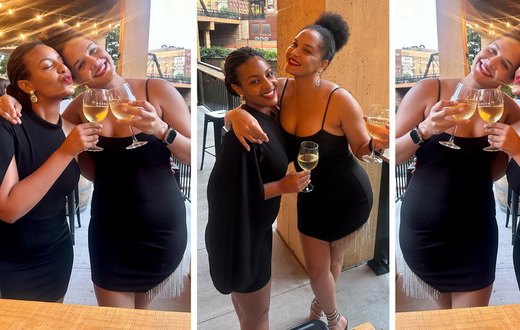 A black dress isn't a girl's only best friend - Daniella Atim enjoys Rwanda/Instagram