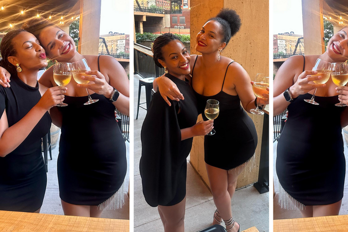 A black dress isn't a girl's only best friend - Daniella Atim enjoys Rwanda/Instagram