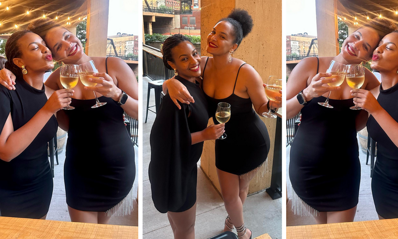 A black dress isn't a girl's only best friend - Daniella Atim enjoys Rwanda/Instagram