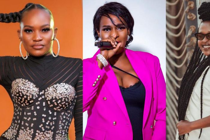 Jackie Chandiru, Cindy Sanyu and Lilian Mbabazi