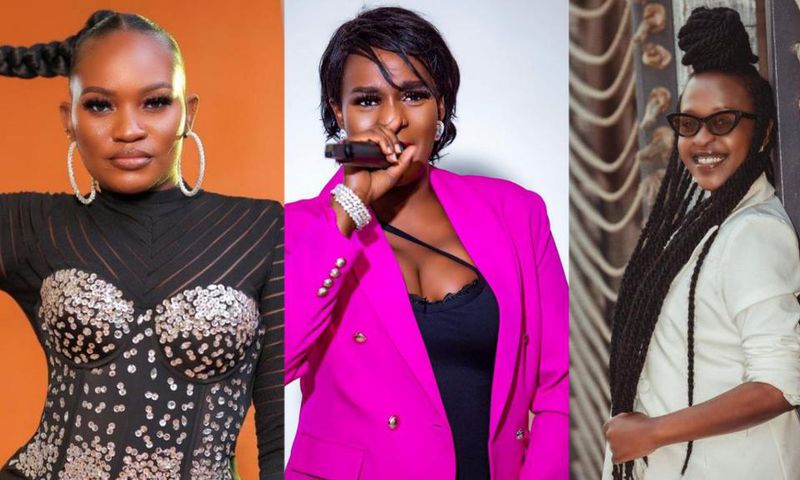 Jackie Chandiru, Cindy Sanyu and Lilian Mbabazi
