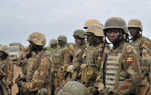 Soldiers of the UPDF