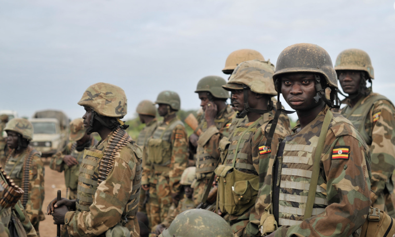Soldiers of the UPDF