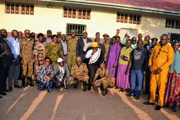 The Minister for Karamoja Affairs, Peter Lokeris, along with joint security commanders and senior leaders from the Karamoja and Acholi sub-regions, reaffirmed their commitment to ending criminality and promoting peace in the region