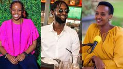 Cynthia Tumwine, Mark Ruranga and Natasha Museveni